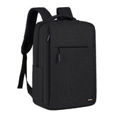 NILOX TECH - Zaino per Notebook/Laptop 15.6", 3 ampi scomparti, spallacci imbottiti e regolabili, aggancio trolley, materiali impermeabili