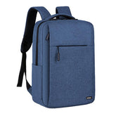 NILOX TECH - Zaino per Notebook/Laptop 15.6", 3 ampi scomparti, spallacci imbottiti e regolabili, aggancio trolley, materiali impermeabili