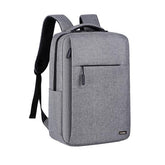 NILOX TECH - Zaino per Notebook/Laptop 15.6", 3 ampi scomparti, spallacci imbottiti e regolabili, aggancio trolley, materiali impermeabili