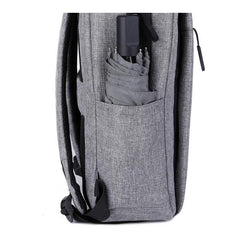 NILOX TECH - Zaino per Notebook/Laptop 15.6", 3 ampi scomparti, spallacci imbottiti e regolabili, aggancio trolley, materiali impermeabili
