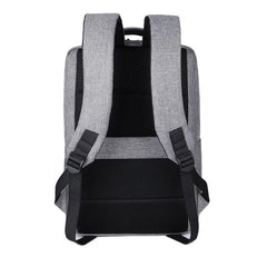 NILOX TECH - Zaino per Notebook/Laptop 15.6", 3 ampi scomparti, spallacci imbottiti e regolabili, aggancio trolley, materiali impermeabili