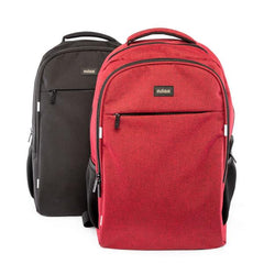 NILOX TECH - Zaino per Notebook/Laptop 15.6", 5 ampi scomparti, schienale rinforzato, spallacci imbottiti e regolabili, presa USB sullo zaino, cerniera in metallo