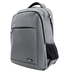 NILOX TECH - Zaino Business per Notebook/Laptop 15,6", presa USB sullo zaino, schienale rinforzato, spallacci imbottiti e regolabili, cerniera in metallo, 5 ampi scomparti