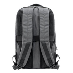 NILOX TECH - Zaino Travel per Notebook/Laptop 15,6", presa USB sullo zaino, schienale rinforzato, spallacci imbottiti e regolabili, 4 ampi scomparti, cerniera in metallo
