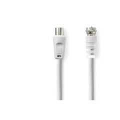 NILOX TECH - Cavo antenna coassiale con connettori F a connettori IEC 169-2, maschio a femmina W, lunghezza cavo 1.5 mt