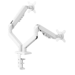 NILOX TECH - Supporto a doppio braccio per monitor da 15” a 32”