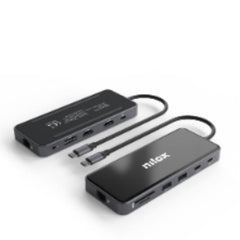 NILOX TECH - Docking USB-C desk 12in1