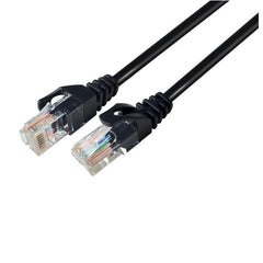 NILOX TECH - Cavo di rete Ethernet RJ45 UTP CAT 6, lunghezza cavo 3 mt, materiale CCA (lega di Alluminio/Rame), maschio a maschio, flessibile e durevole