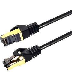 NILOX TECH - Cavo di rete Ethernet RJ45 CAT 7, lunghezza cavo 2 mt, maschio a maschio. frequenze fino a 600 MHz