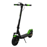 NILOX - Monopattino Lizard, motore 350W, autonomia 30Km, porta targa, colore Nero/verde