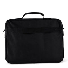 NILOX TECH - Borsa per Notebook/Laptop fino a 15.6'', aggancio trolley, 2 ampi scomparti, manico e tracolla, interni rinforzati, tasca esterna, aggancio trolley