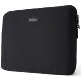 NILOX TECH - Custodia sleeve per Laptop fino a 15.6", cerniera in metallo, interni anti graffio, interni rinforzati