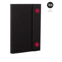 NILOX TECH - Custodia universale a libro per Tablet da 9.7" a 10.5" dimensione display, sistema di chiusura con lembo magnetico, 3 angoli di inclinazione