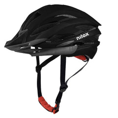 NILOX - Casco Adulto con Luce Led, per bici e monopattini