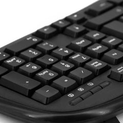 NILOX TECH - Tastiera con connessione USB-A, 105 tasti, 12 tasti multimediali, lunghezza cavo 1.5 mt, layout italiano