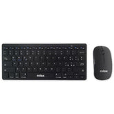 NILOX TECH - Kit Tastiera connessione wireless, 78 tasti di cui 14 multimediali + Mouse 1600DPI, connessione wireless 2.4 Ghz, 3 tasti