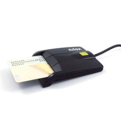 NILOX TECH - Lettore Smart card, connessione USB 2.0, compatibile con carte con chip visibile