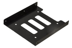NILOX TECH - Supporto adattatore per montare un Hard Disk o un SDD da 2,5" in un alloggiamento da 3,5", interno a PC, viti fissaggio incluse, materiale metallo