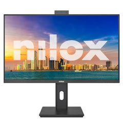 NILOX TECH - Monitor Regolabile 24" 120Hz/Full HD/IPS/Webcam