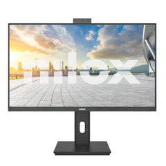 NILOX TECH - Monitor Regolabile 27" 120Hz/IPS/Webcam/65W/Full HD