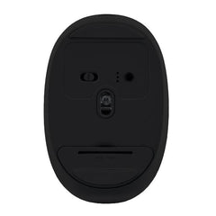 NILOX TECH - Mouse ottico, connessione wireless DUAL (BT 5.2 e Dongle 2.4GHZ), 1600 DPI, ricaricabile tramite porta USB-C, cavo incluso, 4 tasti