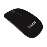 NILOX TECH - Mouse ottico, connessione wireless, 1600DPI, ricezione fino a 10 metri di distanza, funziona con pile AA(non incluse), 2 tasti