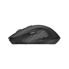 NILOX TECH - Mouse ottico, connessione wireless DUAL (Dongle 2.4 Ghz e wireless), 1600DPI, 6 pulsanti, ergonomico, funziona con pile AA(non incluse)