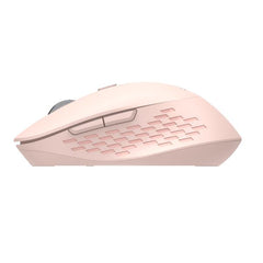 NILOX TECH - Mouse ottico, connessione wireless DUAL (Dongle 2.4 Ghz e wireless), 1600DPI, 6 pulsanti, ergonomico, funziona con pile AA(non incluse)