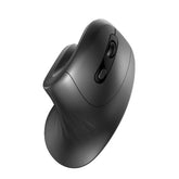 NILOX TECH - Mouse Verticale, connessione wireless con dongle 2.4 Ghz, 3200DPI, 6 tasti con silent click, funziona con pile AA(non incluse)