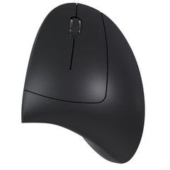 NILOX TECH - Mouse ottico verticale, connessione wireless 2.4 Ghz, 1600DPI, 6 tasti, funziona con pile AA(non incluse), ergonomico