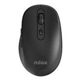 NILOX TECH - Mouse ottico, connessione wireless 2.4 Ghz, 3200DPI, 6 tasti, funziona con pile AA(non incluse)