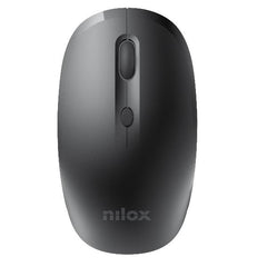 NILOX TECH - Mouse ottico, connessione wireless 2.4 Ghz, 4000DPI, 4 tasti, funziona con pile AA(non incluse)