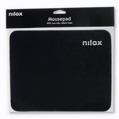 NILOX TECH - Tappetino per mouse, base anti scivolo, cuciture ricamate, scorrimento fluido