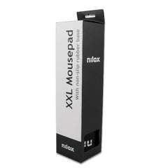 NILOX TECH - Tappetino per mouse taglia XXL. base anti scivolo, scorrimento fluido e preciso, extra large, impermeabile