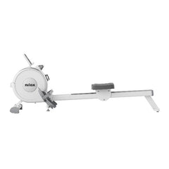 NILOX - Vogatore professionale, con volano elettromagnetico del peso 3KG fornisce picco resistenza 30KG, 16 livelli di resistenza, doppio binario, peso massimo utente 158KG
