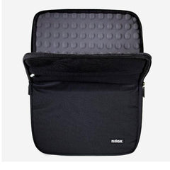 NILOX TECH - Custodia sleeve per Notebook fino a 13.3", imbottita, anti shock, cerniera in metallo, 2 ampi scomparti
