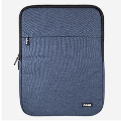 NILOX TECH - Custodia sleeve per Notebook fino a 14.1", imbottita, anti shock, cerniera in metallo, 2 ampi scomparti