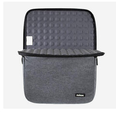 NILOX TECH - Custodia sleeve per Notebook fino a 15.6", imbottita, anti shock, cerniera in metallo, 2 ampi scomparti