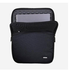 NILOX TECH - Custodia sleeve per Notebook fino a 17.3", imbottita, anti shock, cerniera in metallo, 2 ampi scomparti