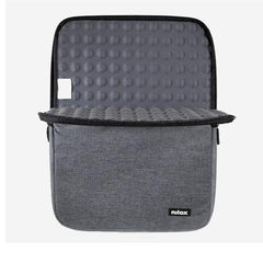 NILOX TECH - Custodia sleeve per Notebook fino a 17.3", imbottita, anti shock, cerniera in metallo, 2 ampi scomparti