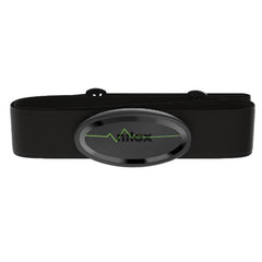 NILOX - Fascia cardiaca HRM smart, monitora la frequenza cardiaca, media e massima, resistente all'acqua 3ATM, compatibile con le migliori App di fitness, batteria intercambiale