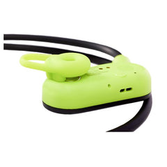 NILOX - Auricolari Sportivi wireless con funzione Cancellazione del rumore ambientale, tecnologia air conduction, doppio microfono, controllo remoto per musica e chiamate