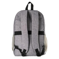 NILOX TECH - Zaino per Notebook/Laptop 15.6", materiale riciclato, 2 ampi scomparti, tasche esterne, spallacci imbottiti e regolabili