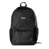 NILOX TECH - Zaino per Notebook/Laptop 15.6", materiale riciclato, 2 ampi scomparti, tasche esterne, spallacci imbottiti e regolabili