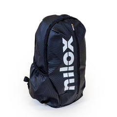 NILOX -Zaino in PU, ideale per Outdoor e Sport, dimensioni compatte, spallacci imbottiti e regolabili, tasca frontale e 2 tasche laterali