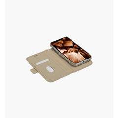 New York - Custodia in pelle Saffiano per iPhone 12/12 Pro - Rosa Sabbia