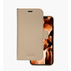 New York - Custodia in pelle Saffiano per iPhone 12/12 Pro - Rosa Sabbia