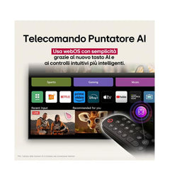 65 OLED EVO C5 4K UHD BASE CENTRALE WEBOS25