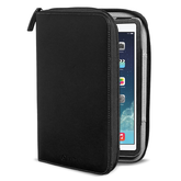ORGANIZER - Custodia organizer morbida similpelle compatibile con Apple iPad Air 2013