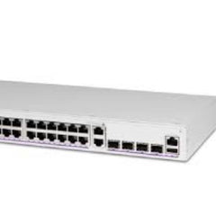 OS6360-P24-IT - OS6360-P24 GigE fixed chassis 24 RJ-45 PoE 10/100/1G BaseT, 2 fixed RJ45/SFP combo (1G), 2 fixed SFP+ (1G/10G) uplink/stacking port s. 1RU size, internal AC PSU